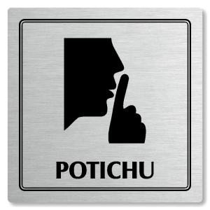 Piktogram Potichu